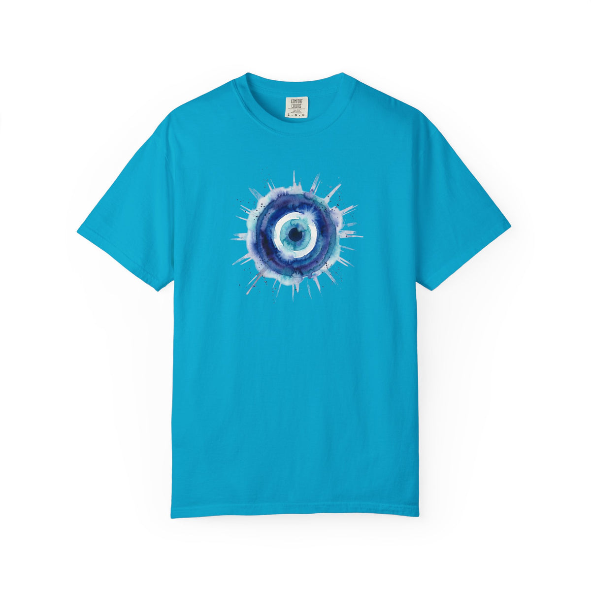 Watercolor Evil Eye