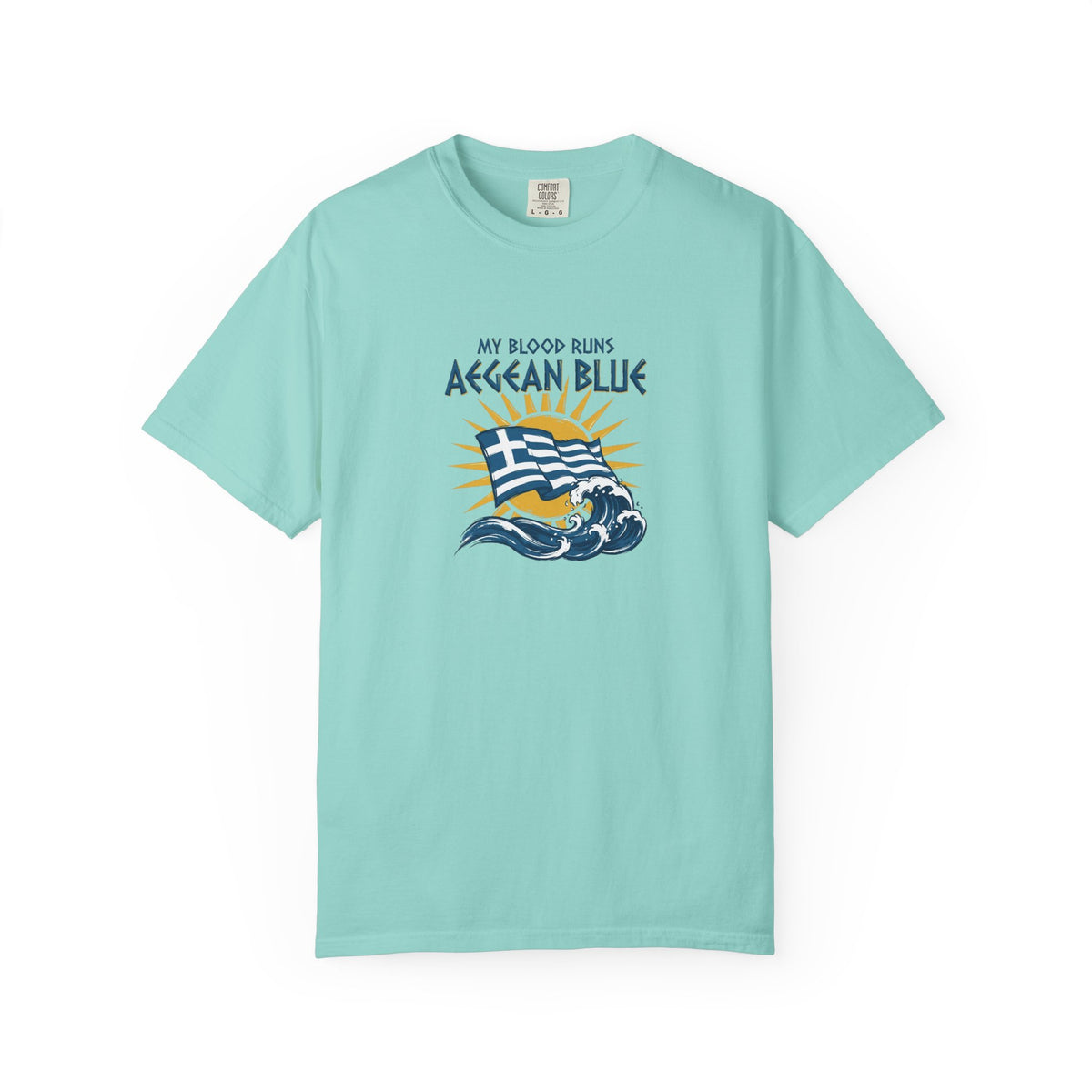 My Blood Runs Aegean Blue