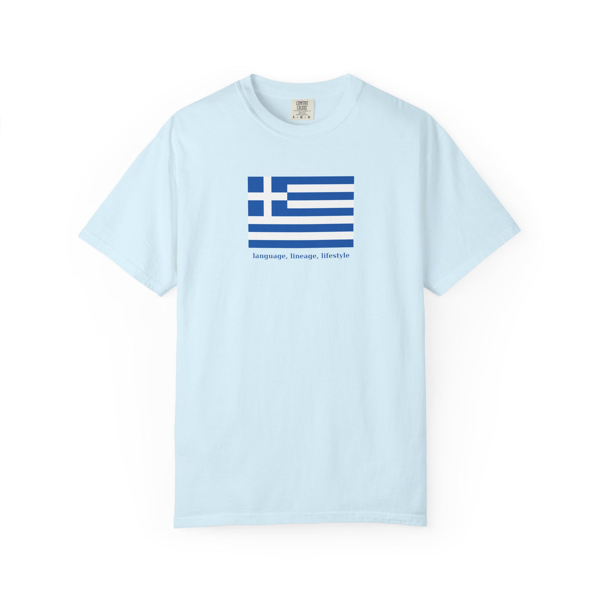 Greek Flag - language, lineage, lifestyle