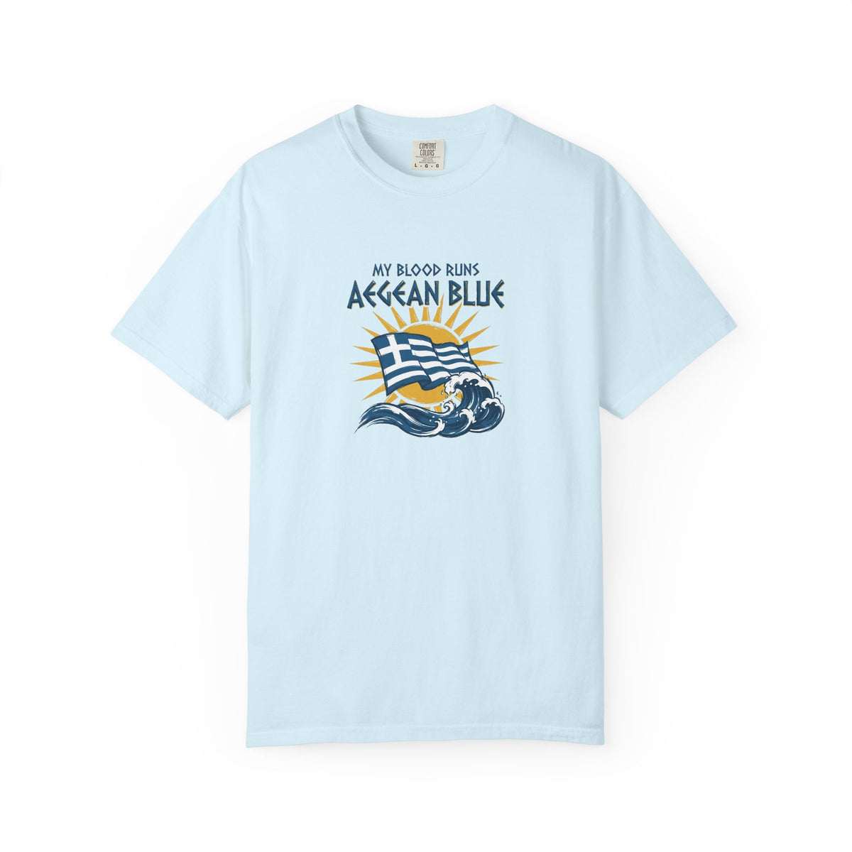 My Blood Runs Aegean Blue