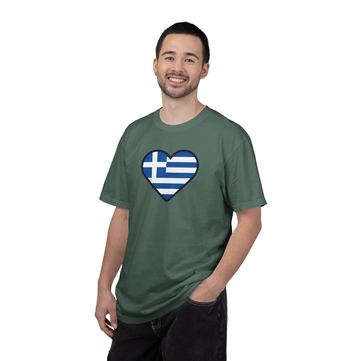 Greek Flag Heart