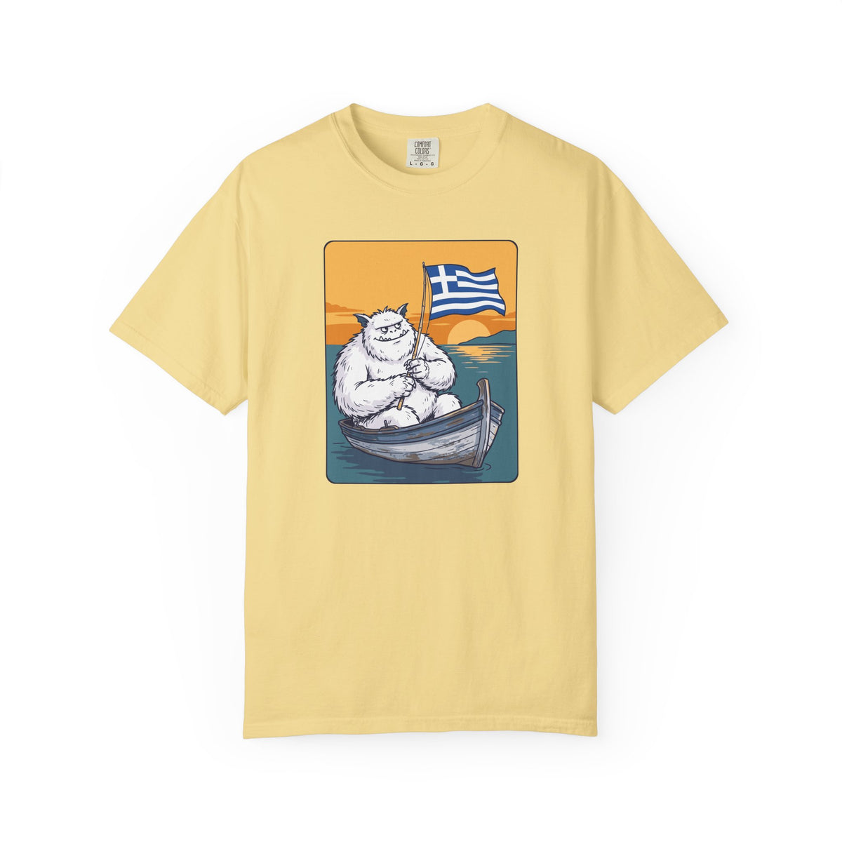 Baboula  Fishing  Greek Flag