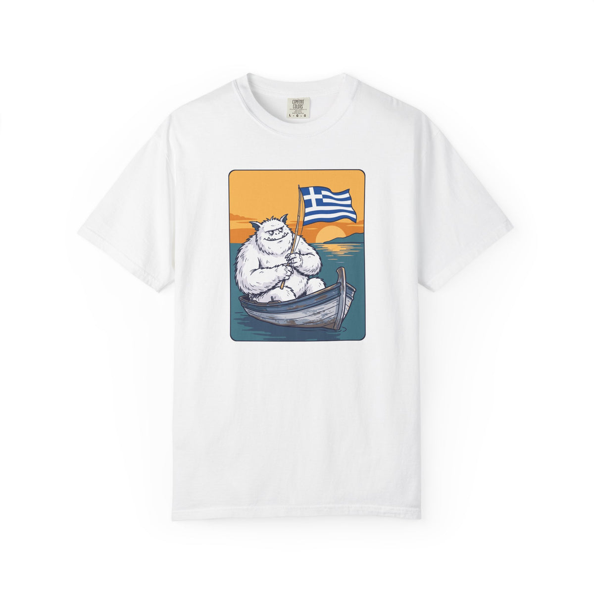 Baboula  Fishing  Greek Flag