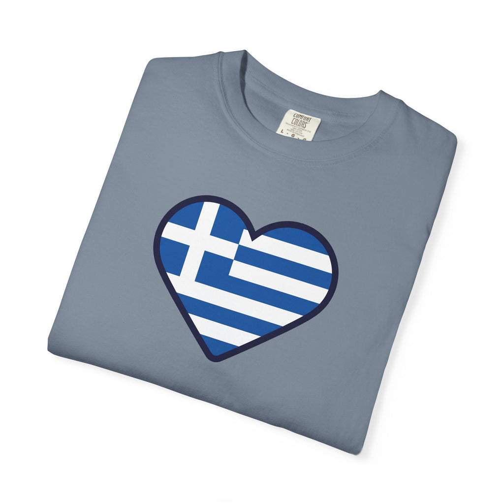 Greek Flag Heart