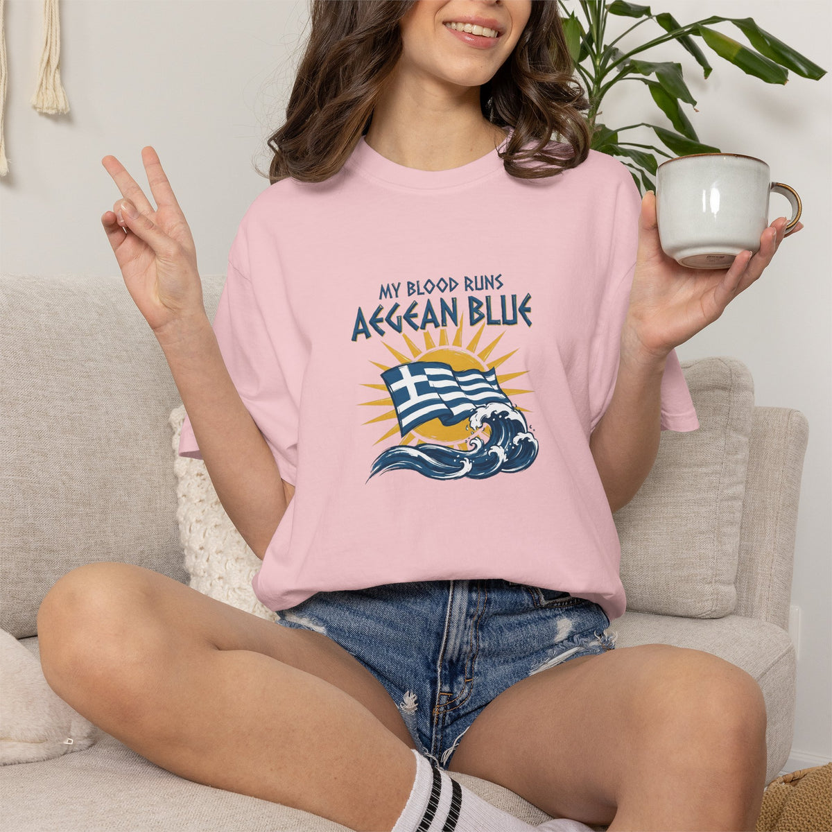 My Blood Runs Aegean Blue