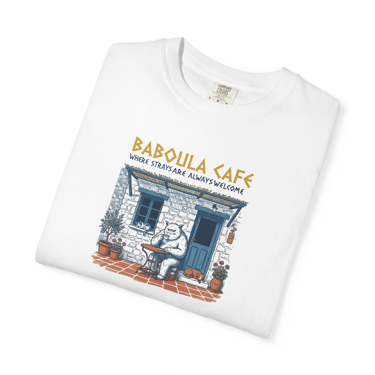 Baboula Café  – Where Strays are Welcome (cat & dog)