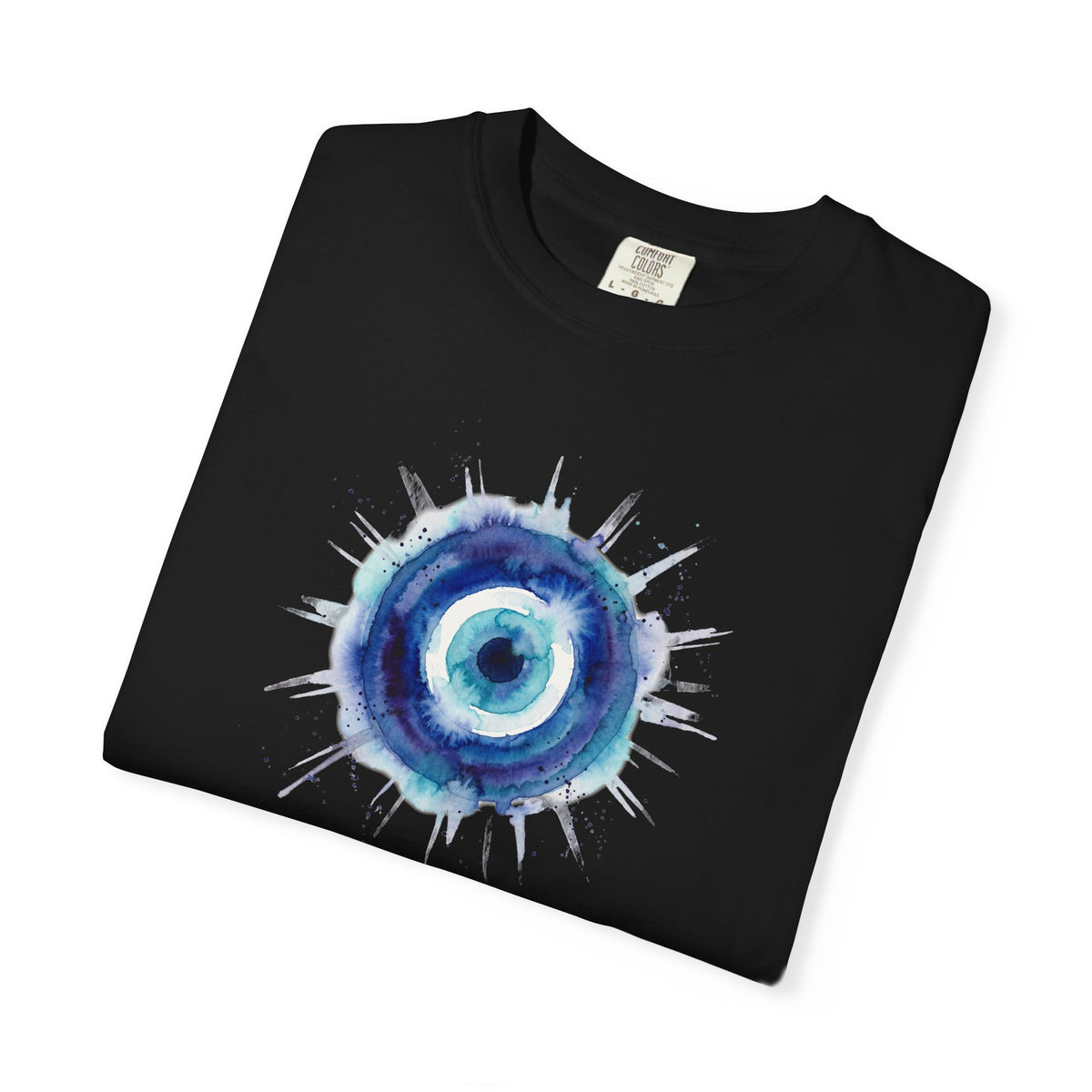 Watercolor Evil Eye