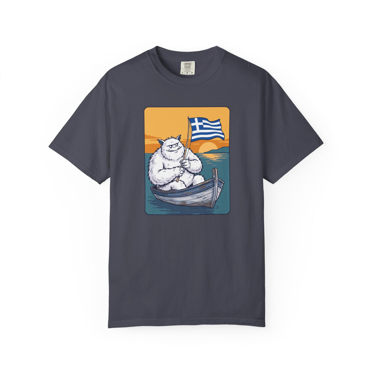 Baboula  Fishing  Greek Flag