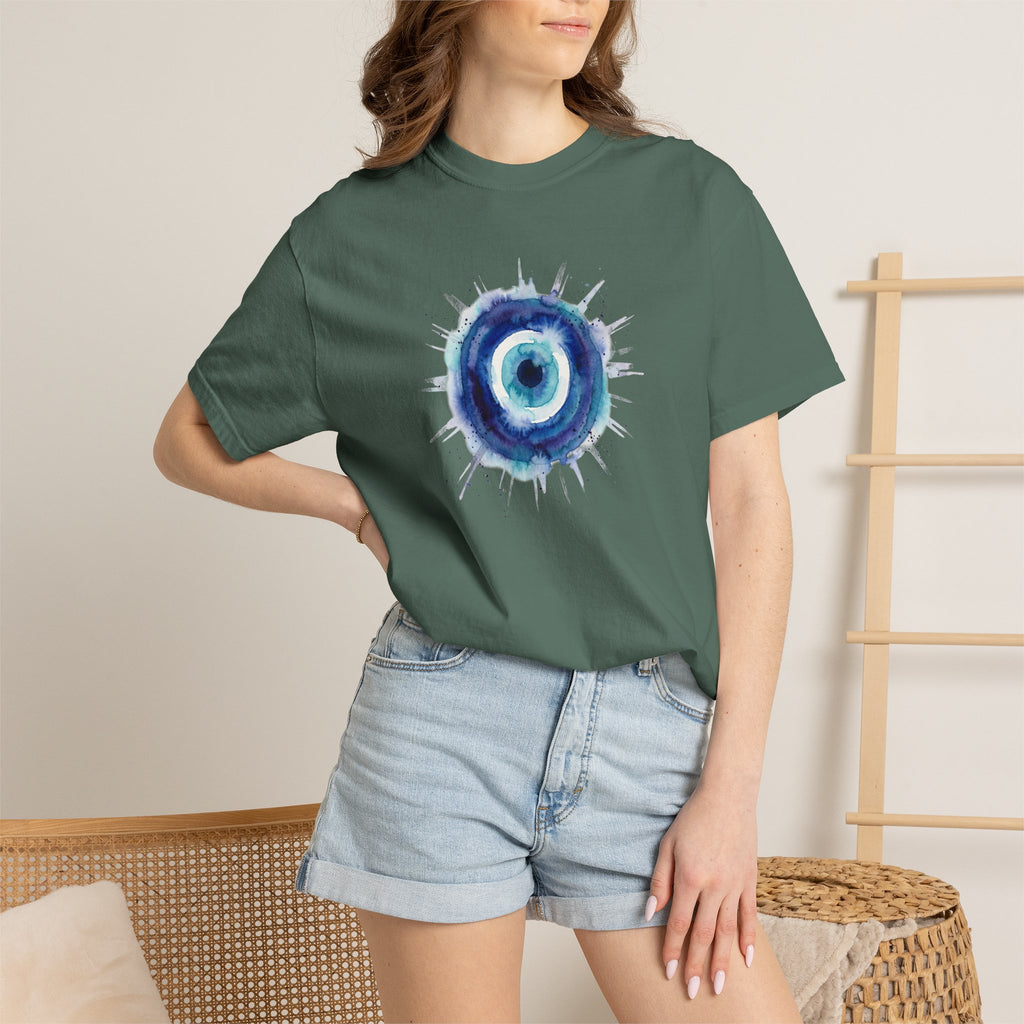 Watercolor Evil Eye