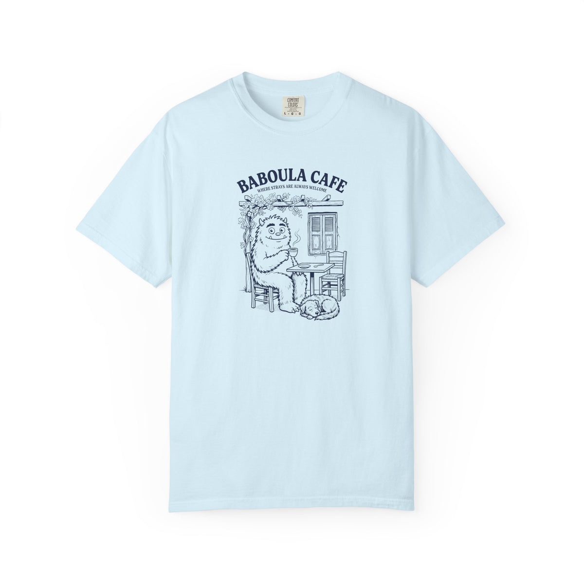 Baboula Cafe- Where Strays Are Welcome (dog)
