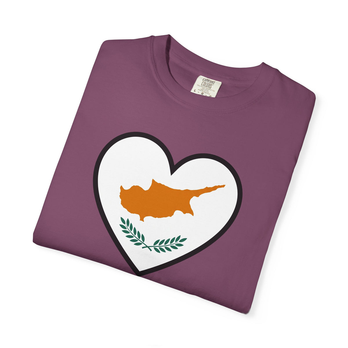 Cyprus Heart Flag