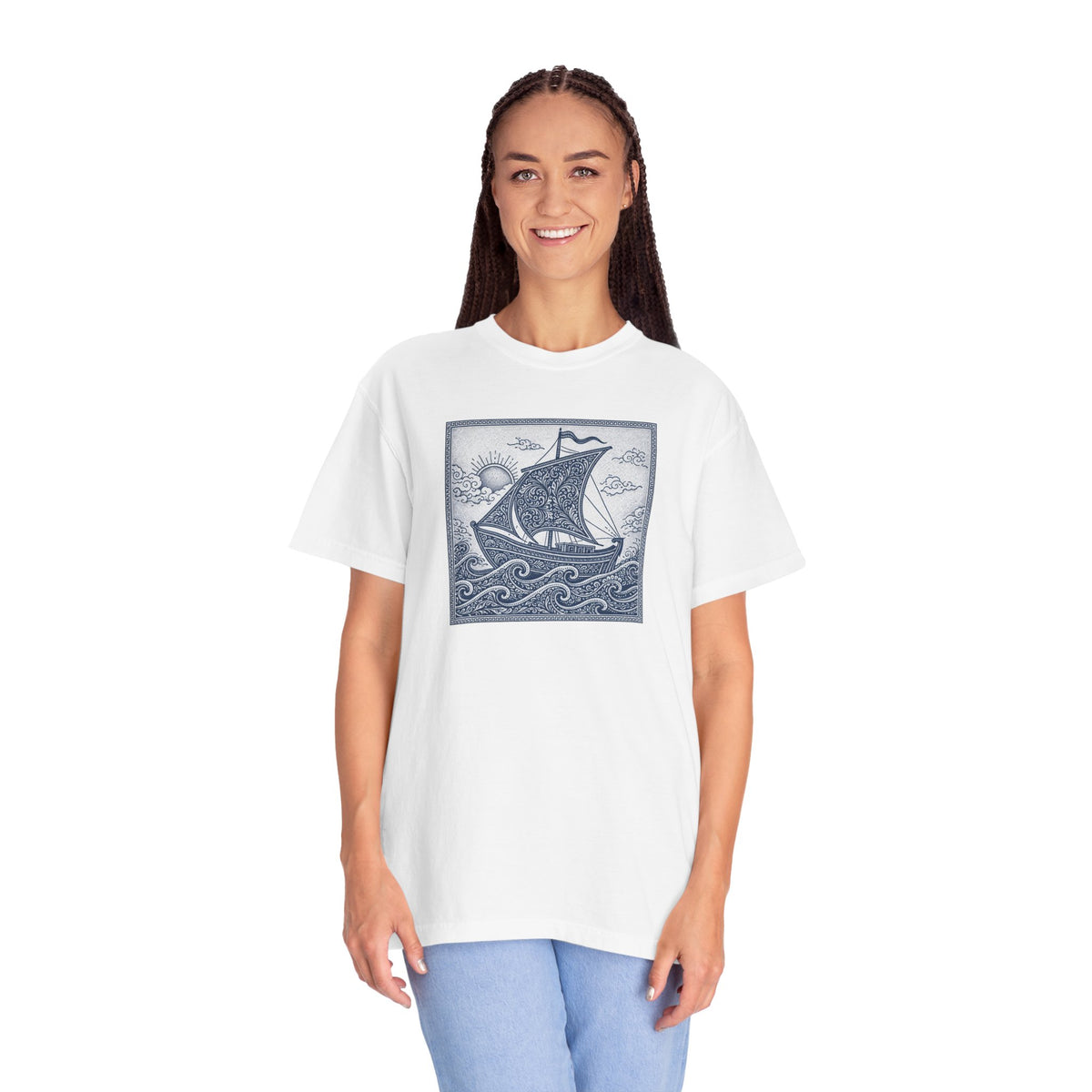Sailboat on the Sea