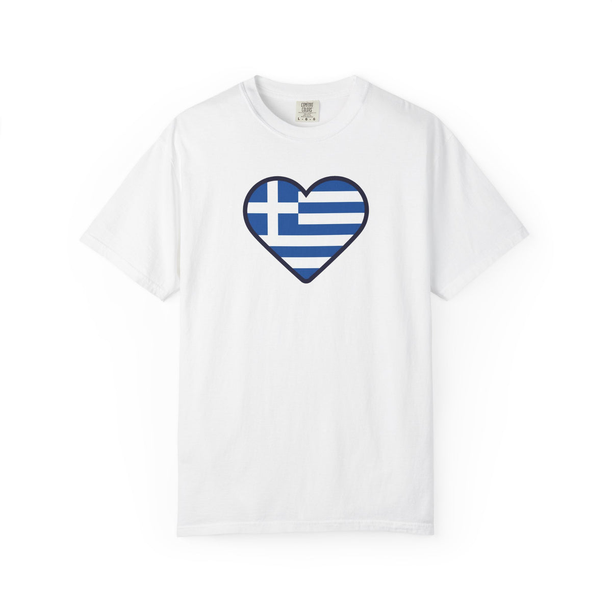 Greek Flag Heart