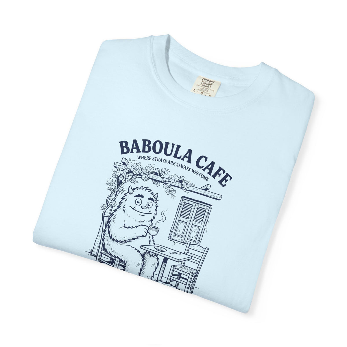 Baboula Cafe- Where Strays Are Welcome (dog)