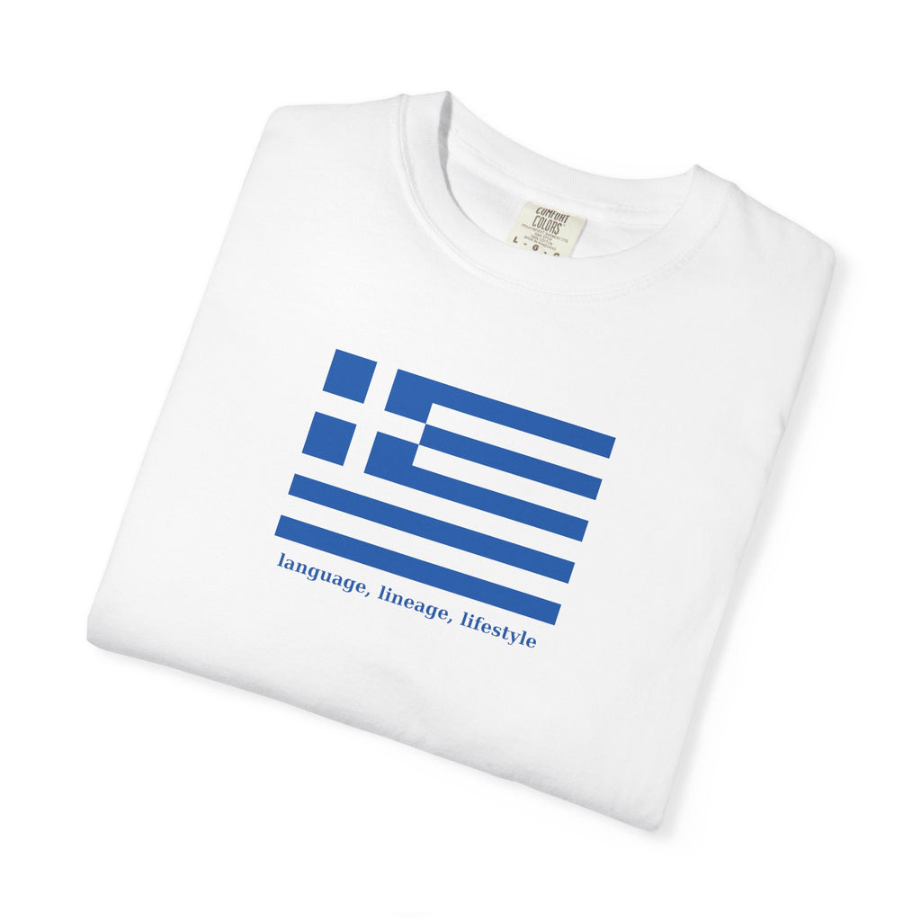 Greek Flag - language, lineage, lifestyle