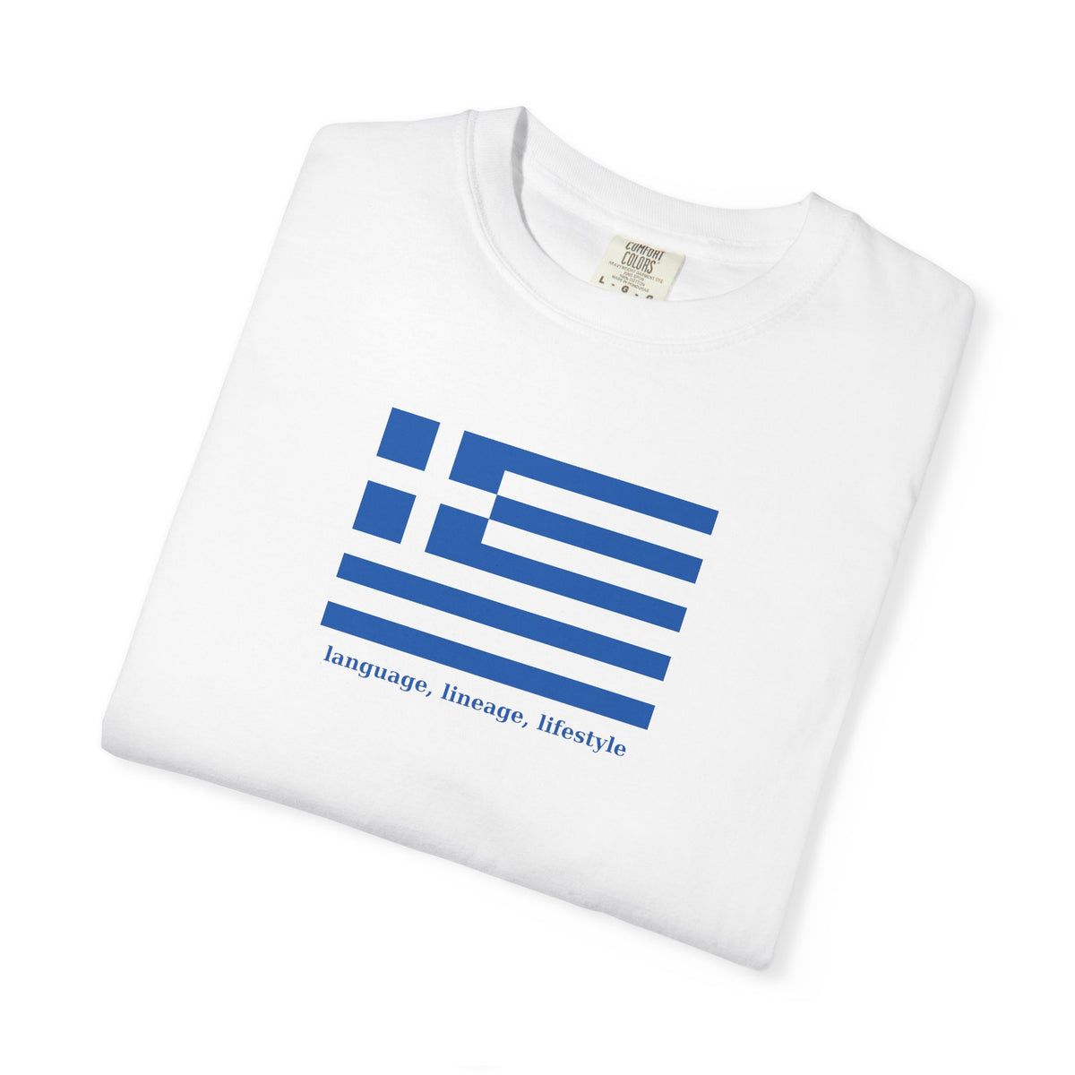 Greek Flag - language, lineage, lifestyle