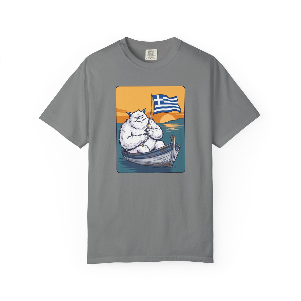 Baboula  Fishing  Greek Flag
