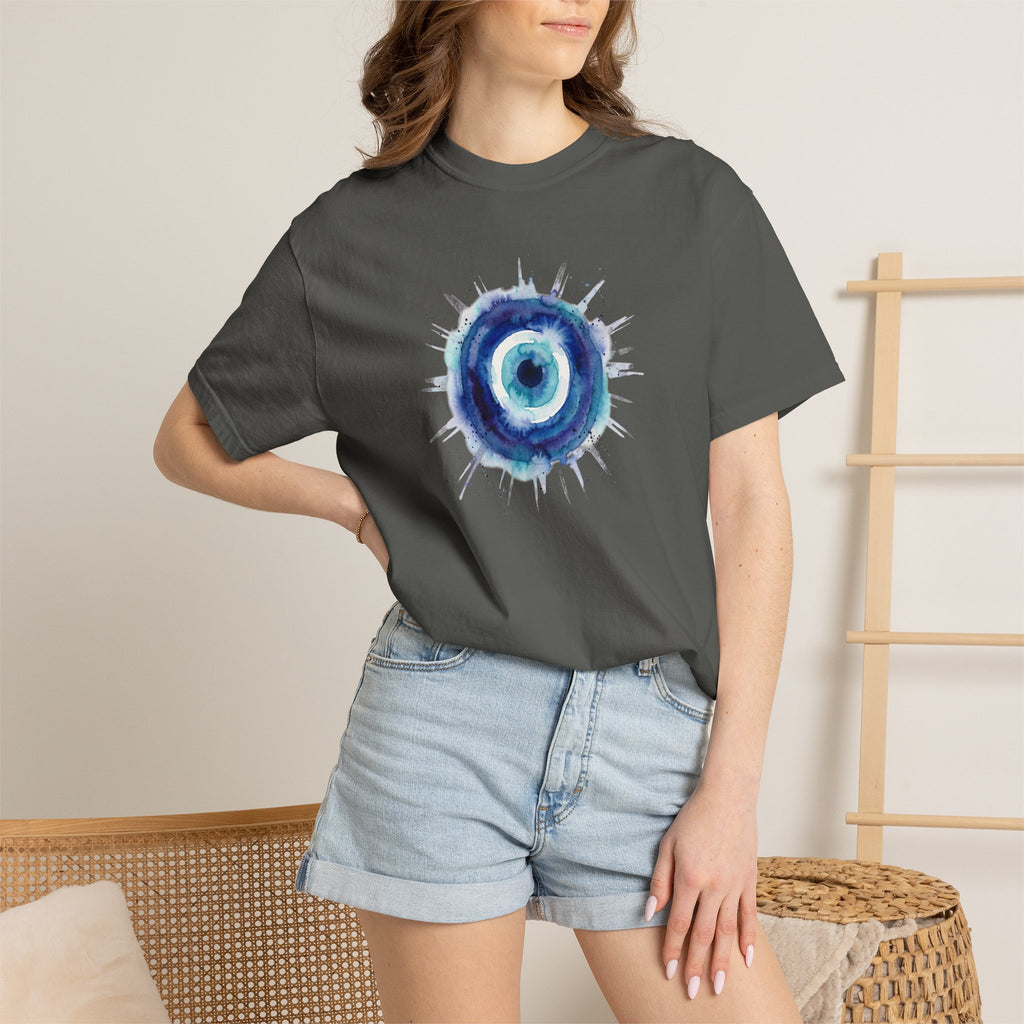 Watercolor Evil Eye