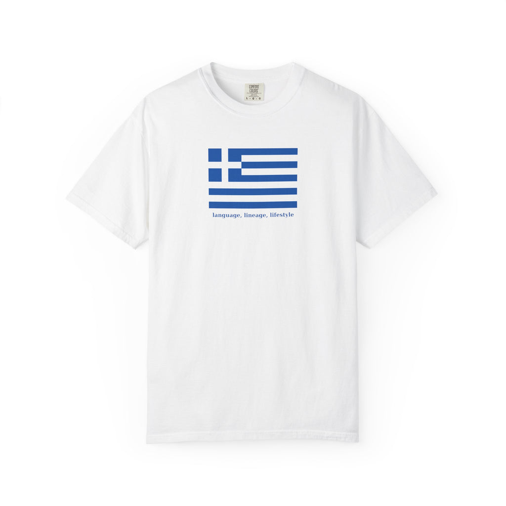 Greek Flag - language, lineage, lifestyle