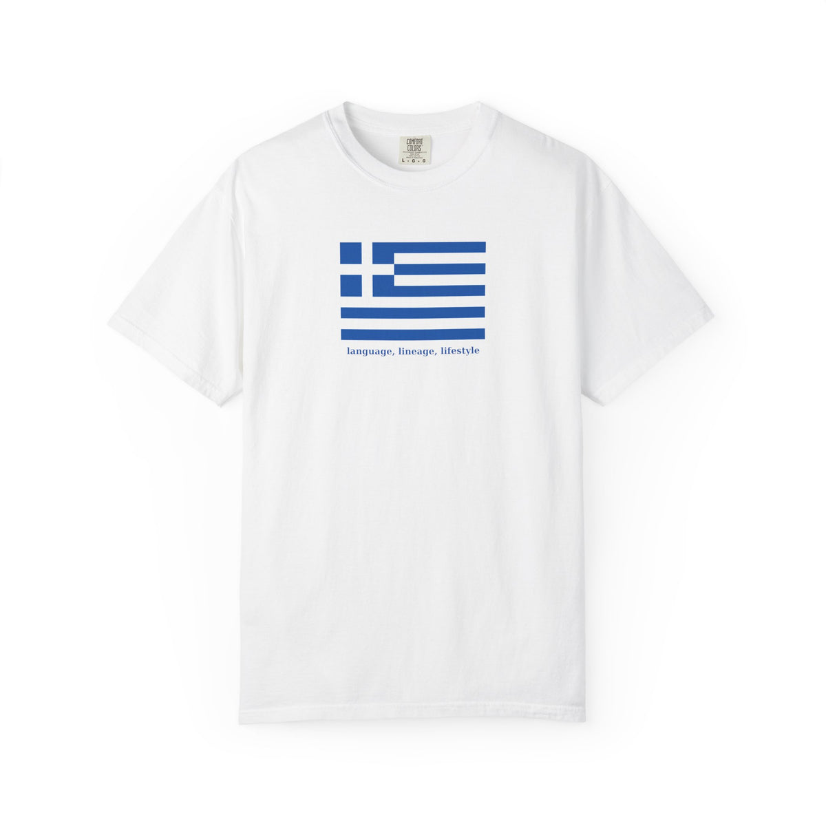 Greek Flag - language, lineage, lifestyle