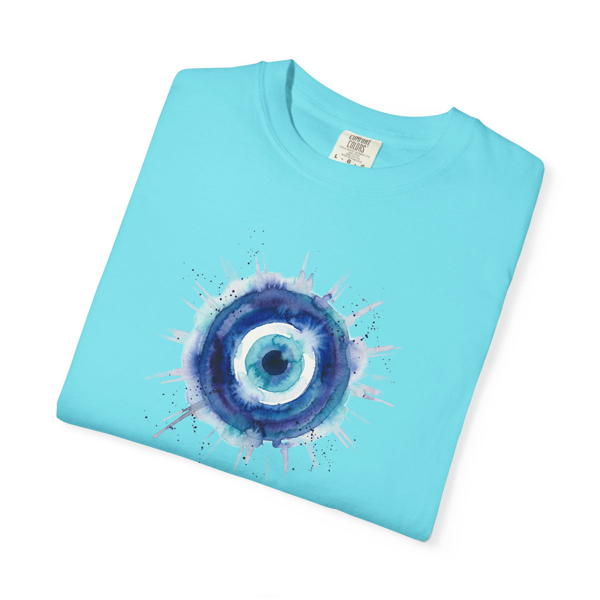 Watercolor Evil Eye