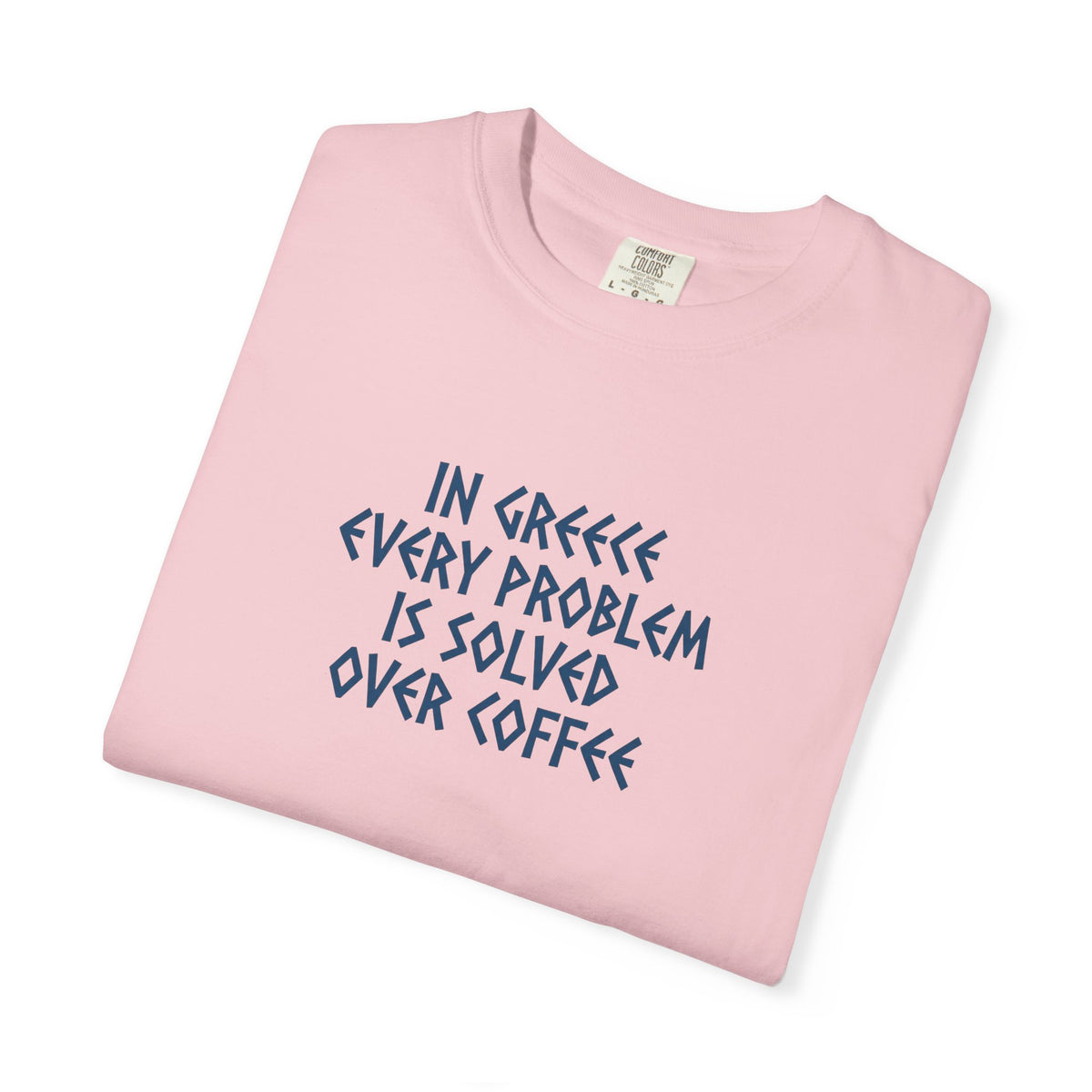 In Greece Every Problem Is Solved Over Coffee