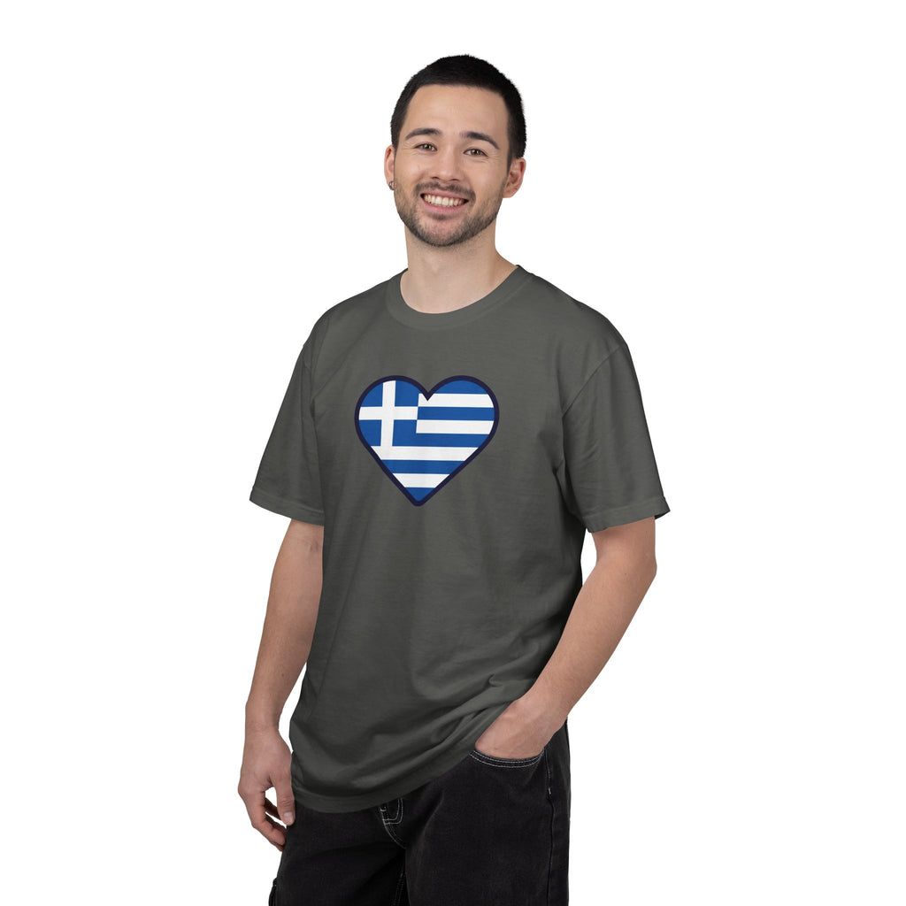 Greek Flag Heart