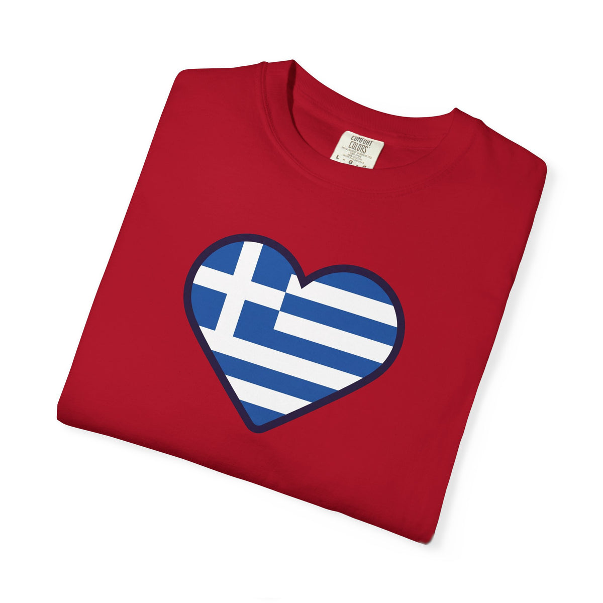 Greek Flag Heart
