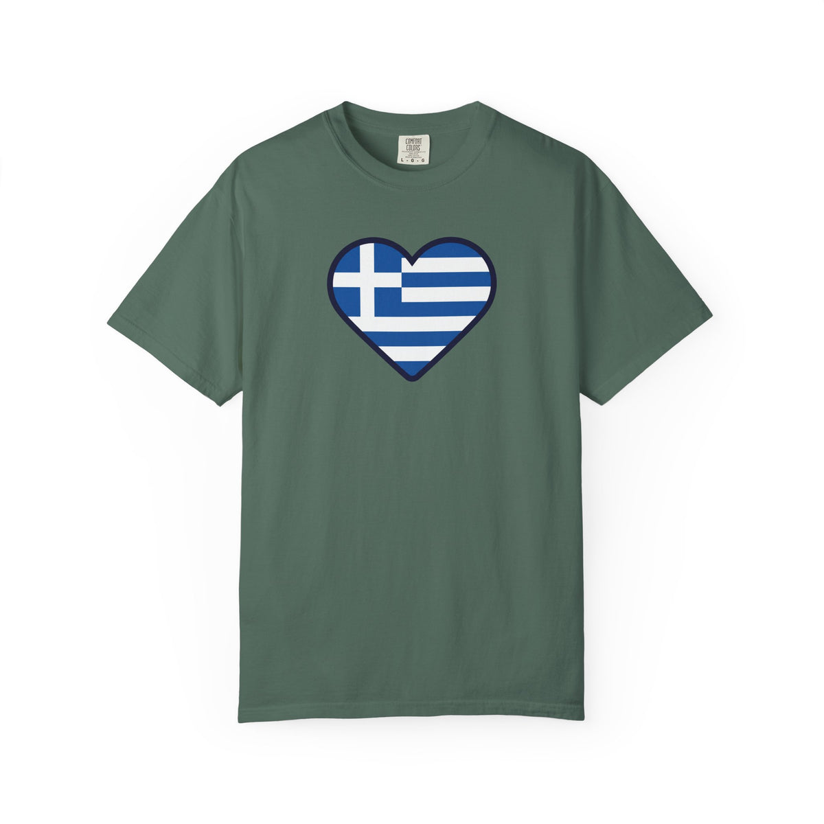 Greek Flag Heart