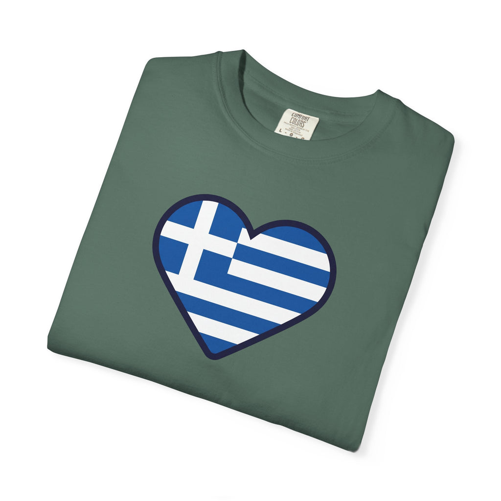 Greek Flag Heart