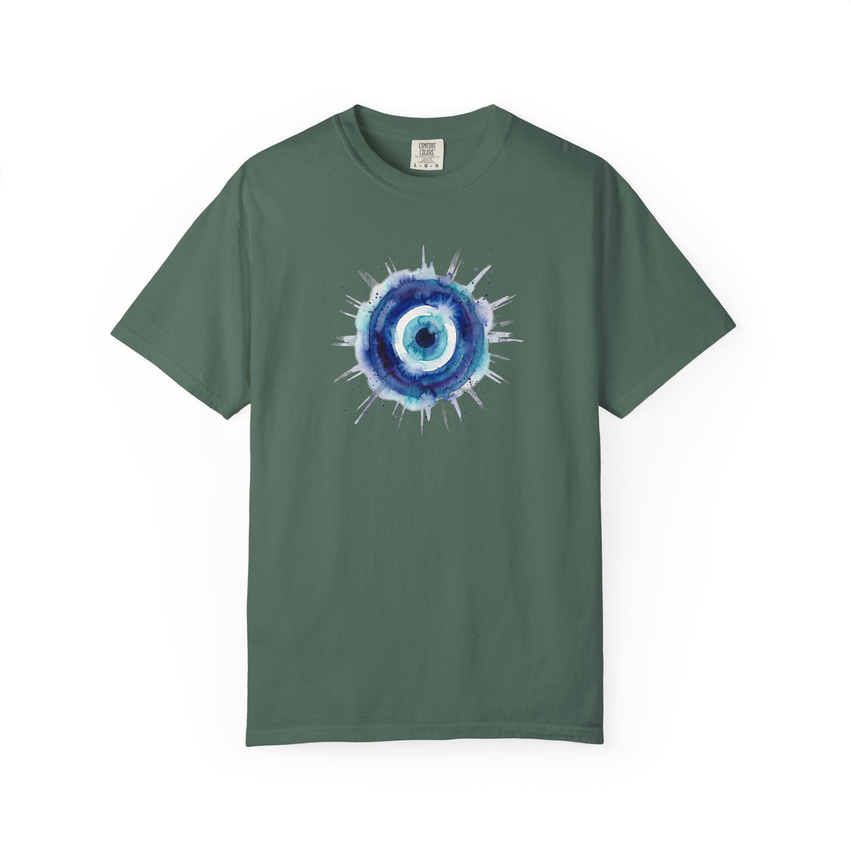 Watercolor Evil Eye