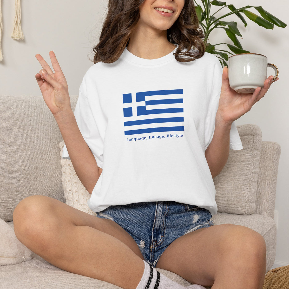 Greek Flag - language, lineage, lifestyle