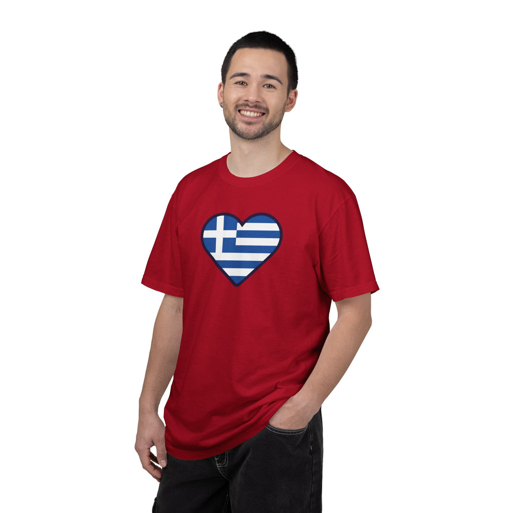 Greek Flag Heart