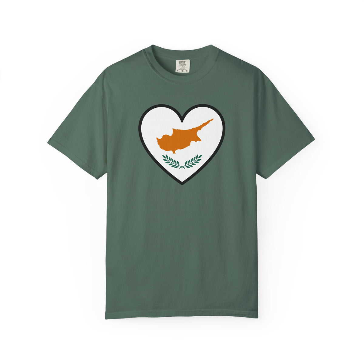 Cyprus Heart Flag