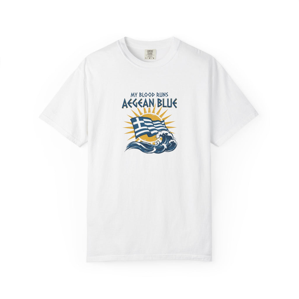My Blood Runs Aegean Blue