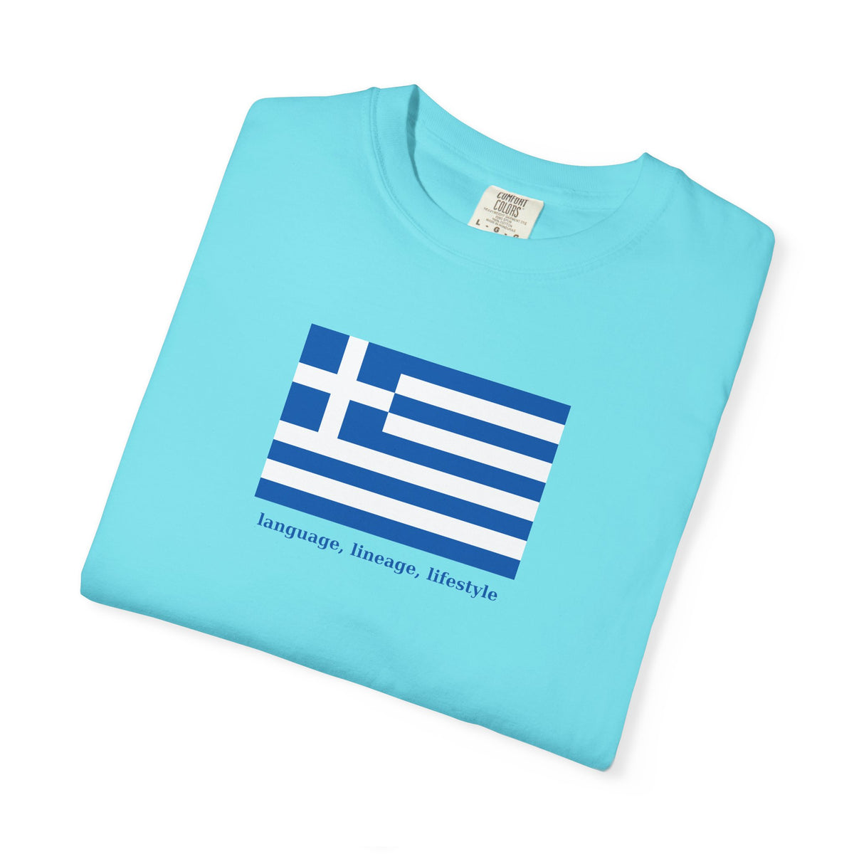 Greek Flag - language, lineage, lifestyle