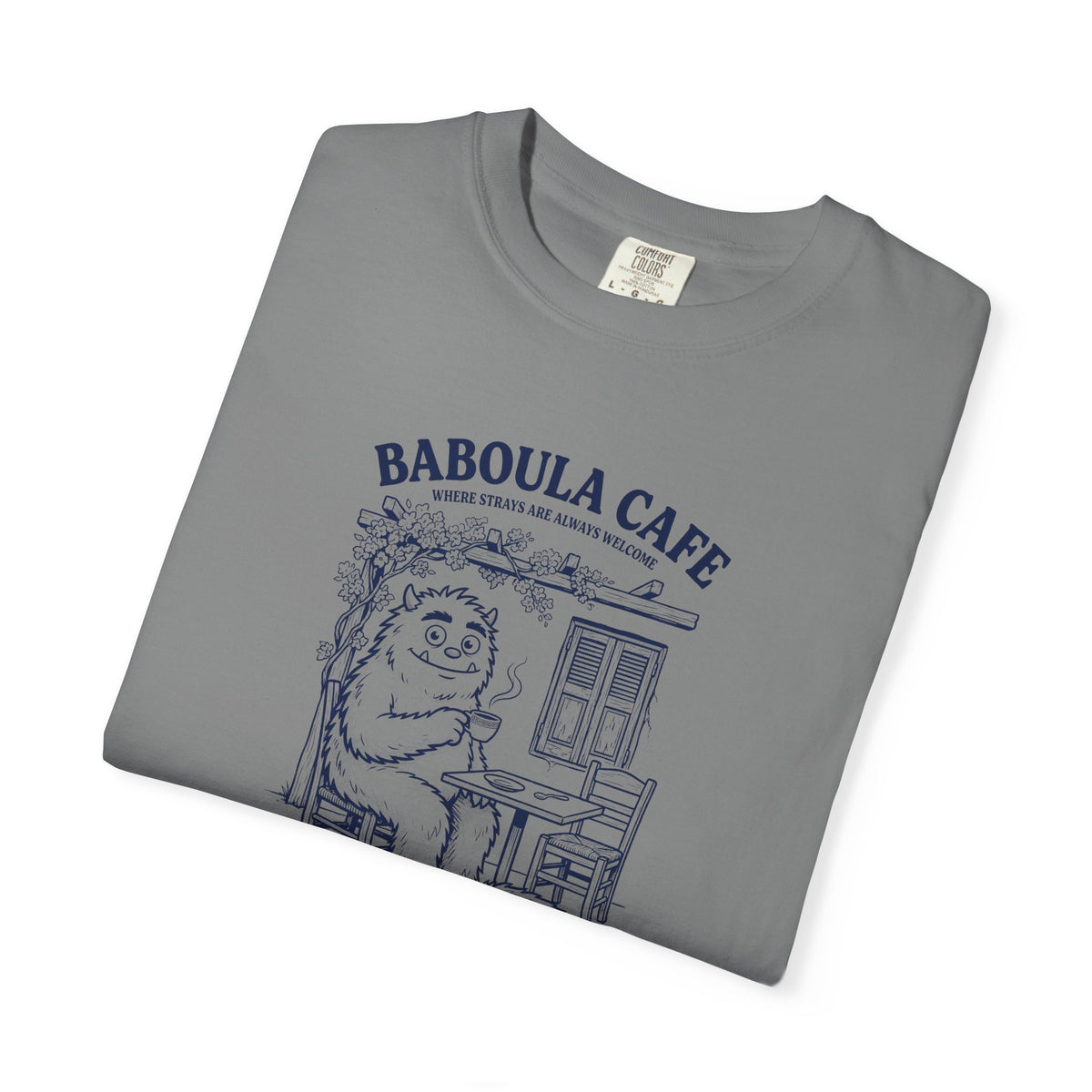 Baboula Cafe- Where Strays Are Welcome (dog)