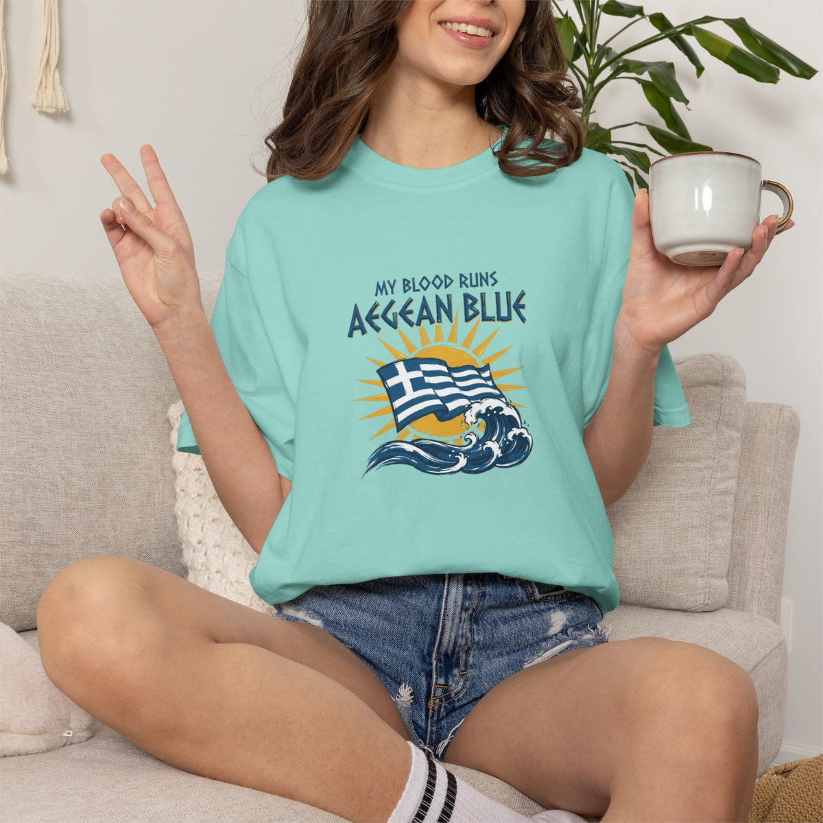 My Blood Runs Aegean Blue