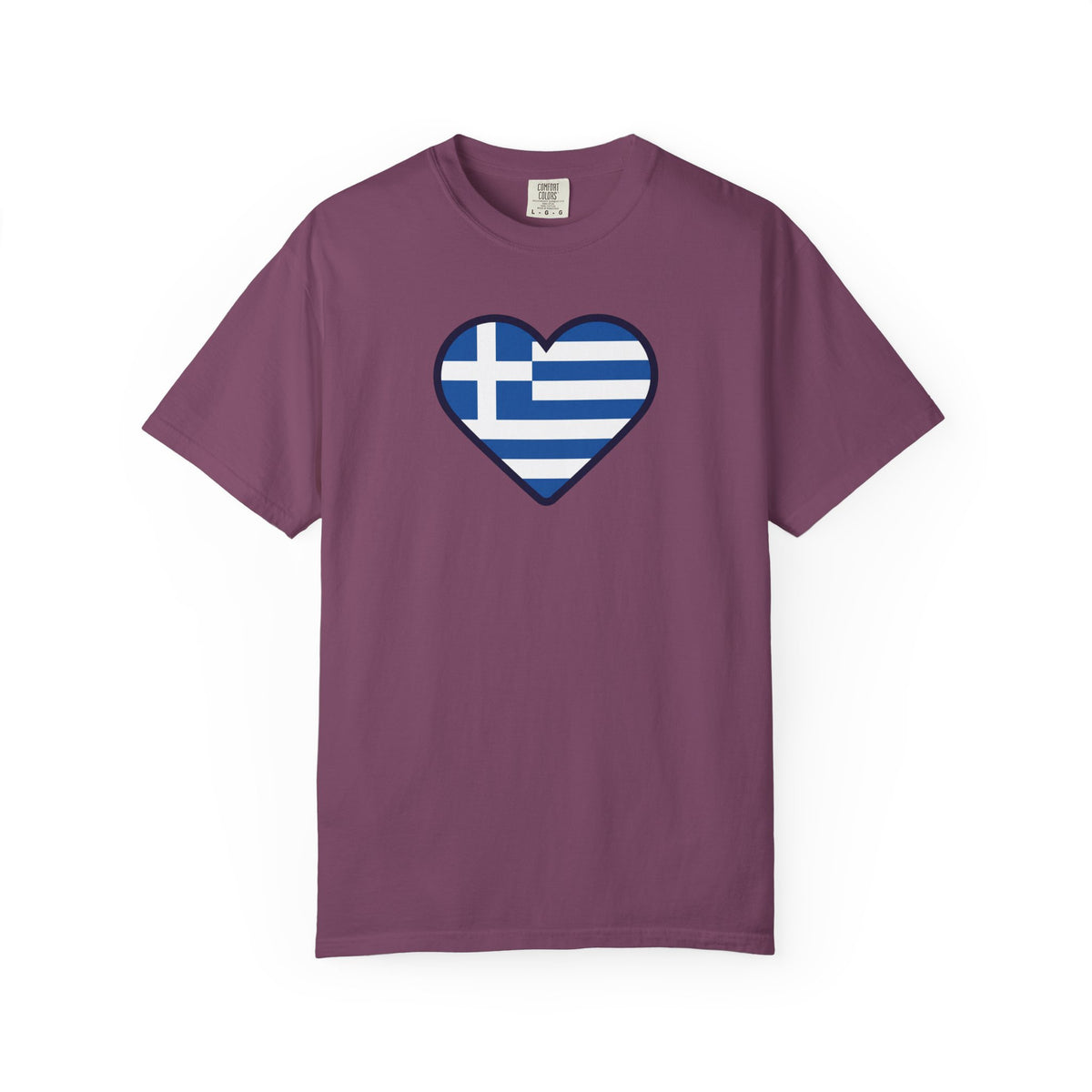 Greek Flag Heart