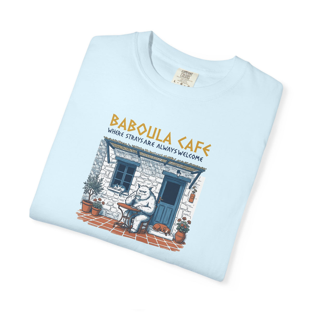 Baboula Café  – Where Strays are Welcome (cat & dog)