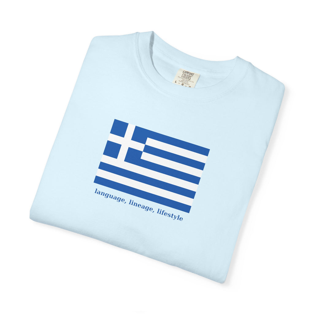 Greek Flag - language, lineage, lifestyle