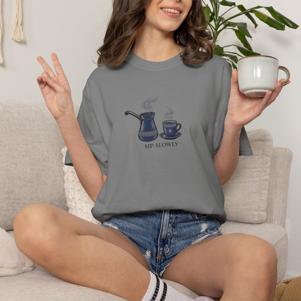 Sip Slowly Briki  & Coffee Cup