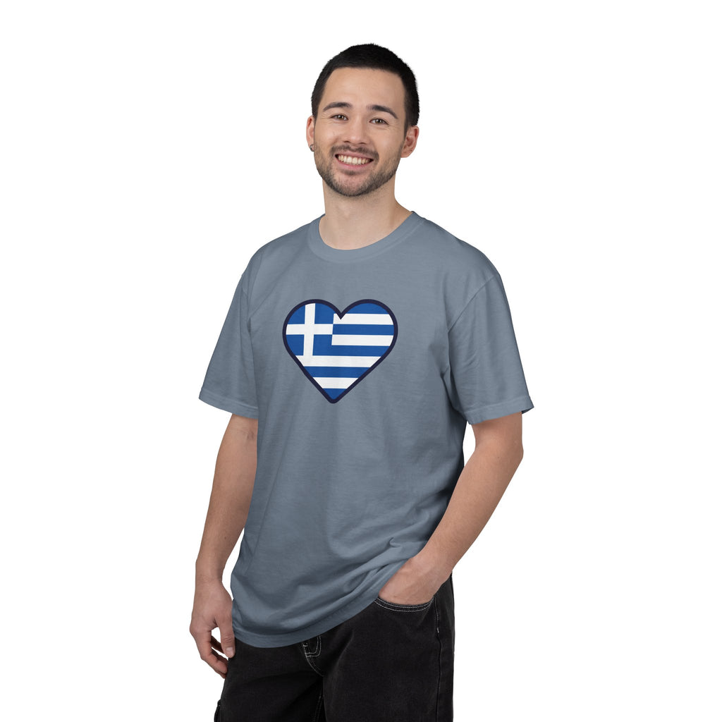 Greek Flag Heart