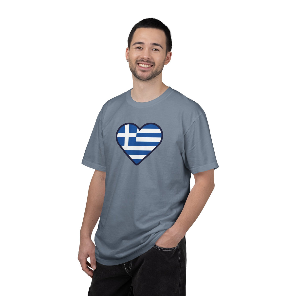 Greek Flag Heart