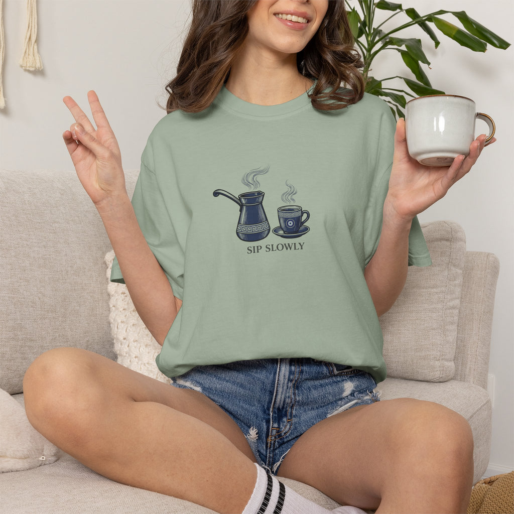 Sip Slowly Briki  & Coffee Cup