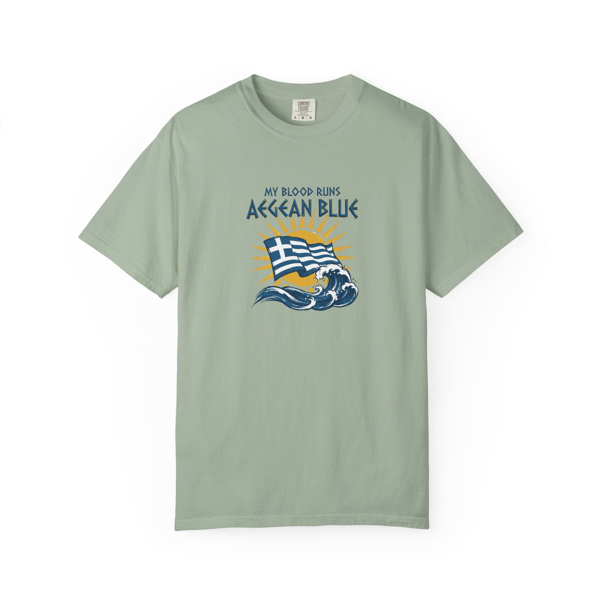 My Blood Runs Aegean Blue