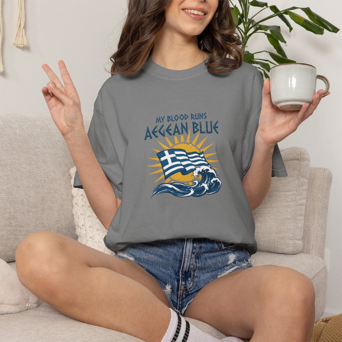 My Blood Runs Aegean Blue