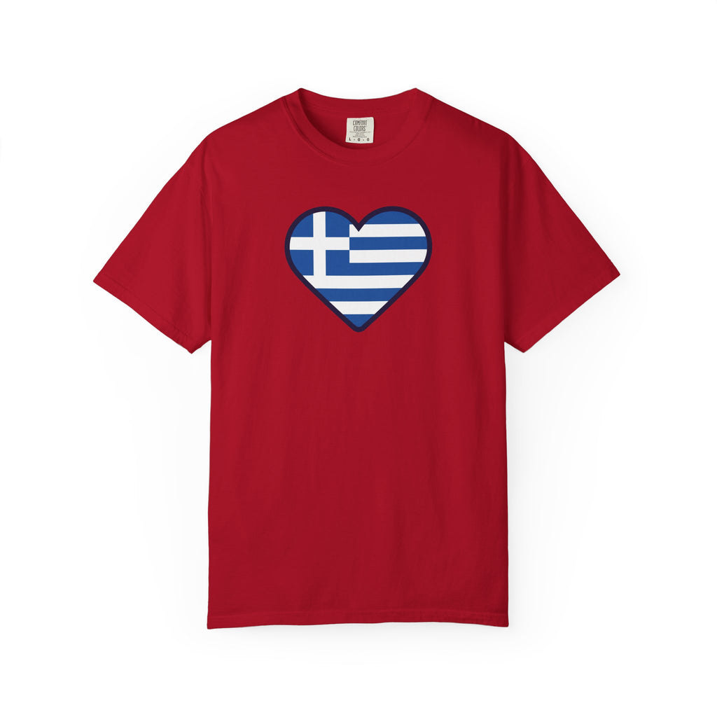 Greek Flag Heart