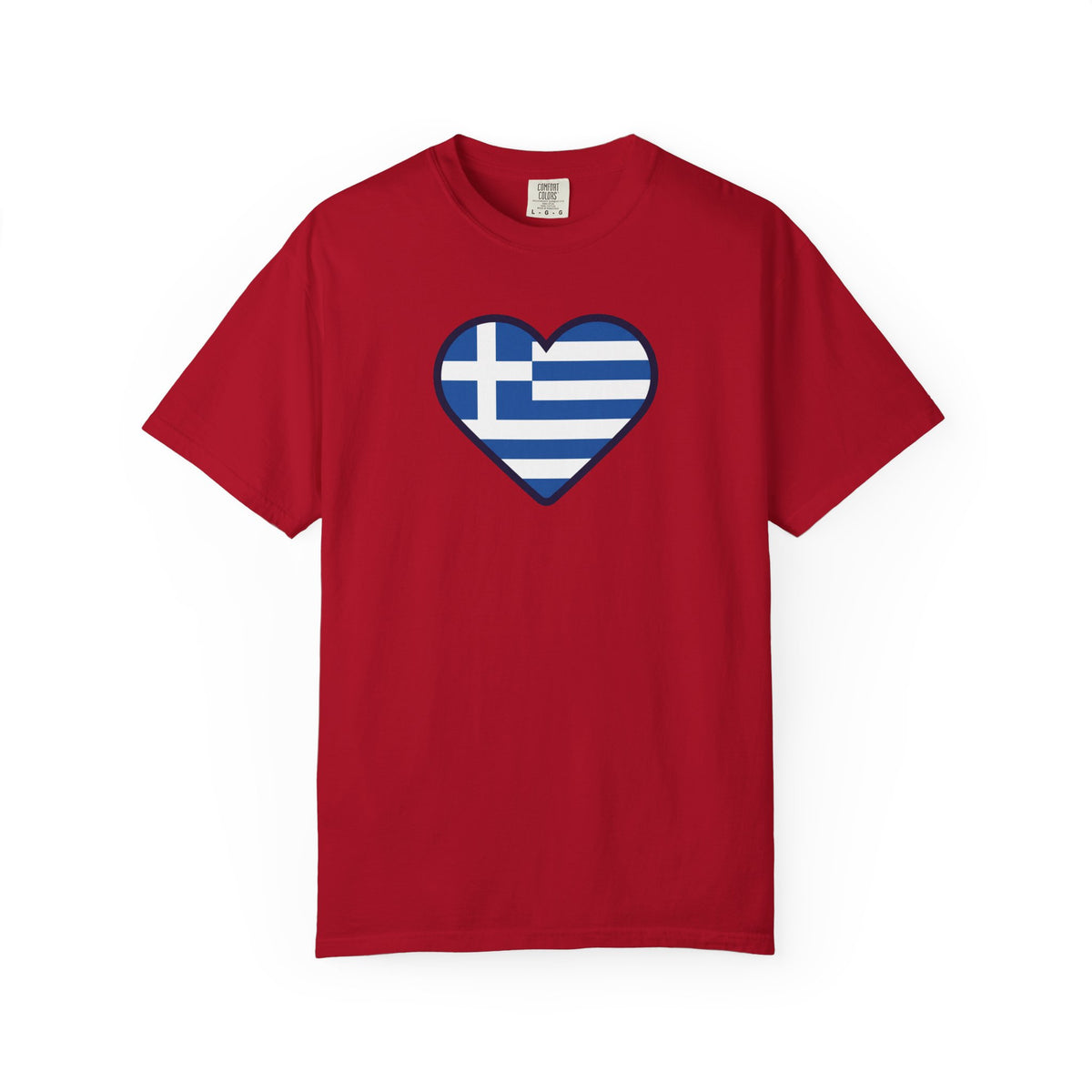 Greek Flag Heart