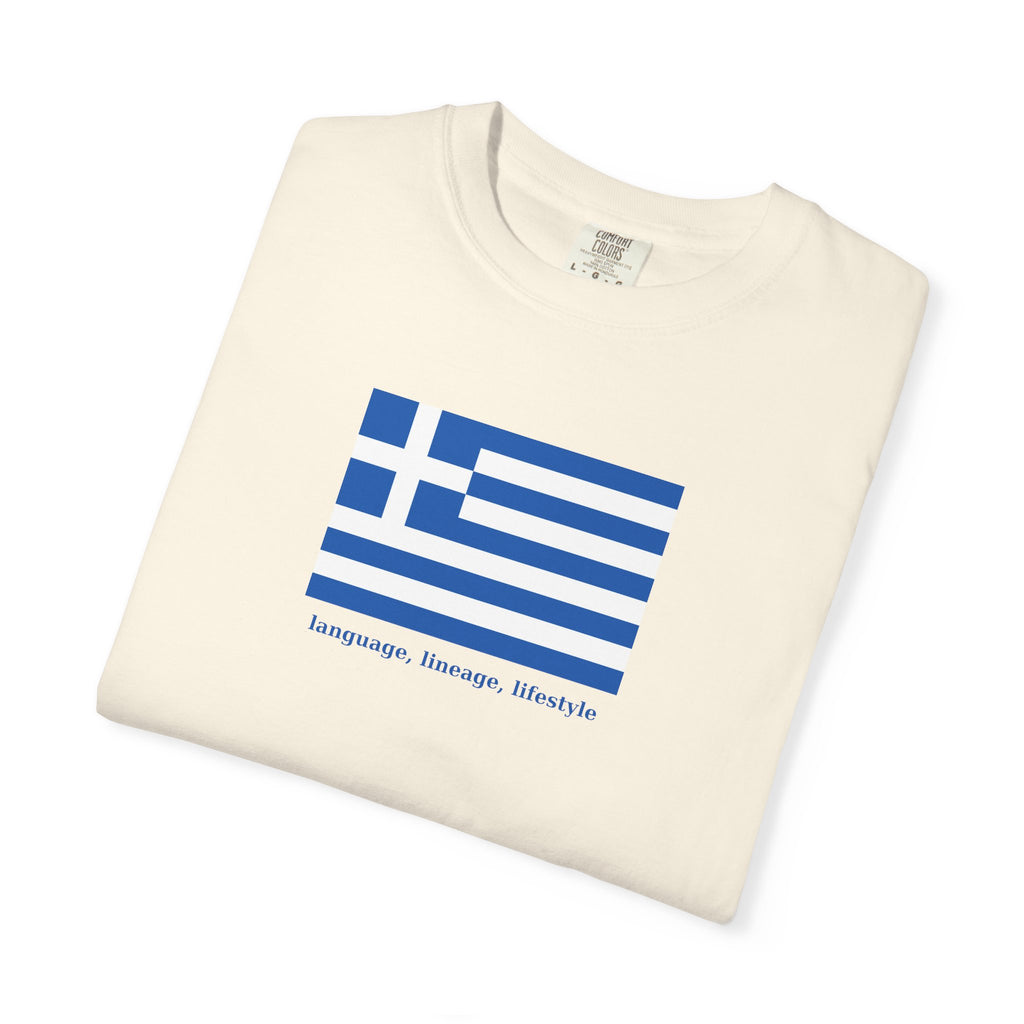 Greek Flag - language, lineage, lifestyle